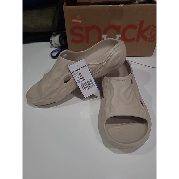 NWT Merrell Men Hydro Slide 2 Shoes Oyster Mens Sz 11 main image 7